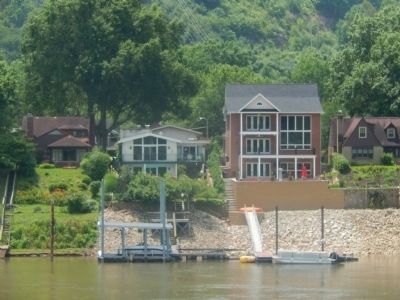South side of Kanawha River from the marker. image. Click for full size.