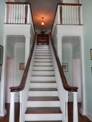 President's Cottage Interior Stairs image. Click for full size.
