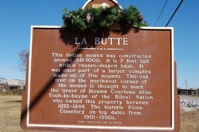 La Butte Marker image. Click for full size.