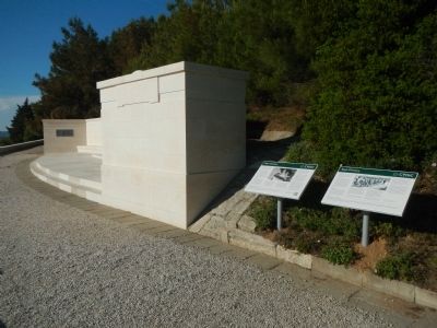 Beach Cemetery Marker. Click for full size. Beach Cemetery Marker image. Click for full size.