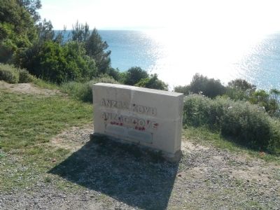 Anzac Cove image. Click for full size.