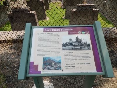 Lock Ridge Furnace Marker image. Click for full size.