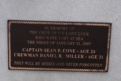 Newburyport Sailor's Memorial Marker image. Click for full size.
