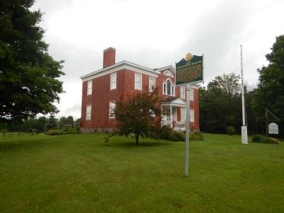 Wideview of DAR John Strong Mansion Marker image. Click for full size.