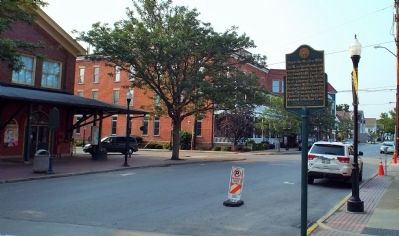 Meadville Woolen Mills Marker. Click for full size. Meadville Woolen Mills Marker image. Click for full size.