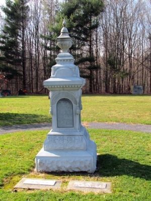 Frances Slocum Monument. Click for full size. Frances Slocum Monument image. Click for full size.