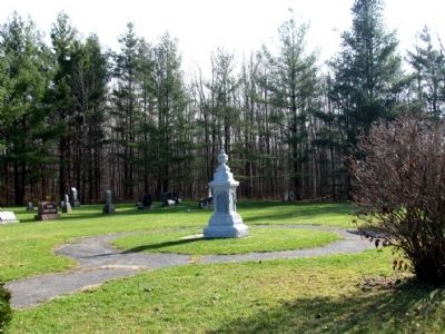 Frances Slocum Monument. Click for full size. Frances Slocum Monument image. Click for full size.