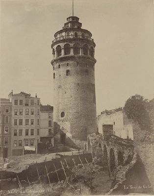 <i>Vue de la Tour de Galata</i>. Click for full size. <i>Vue de la Tour de Galata</i> image. Click for full size.