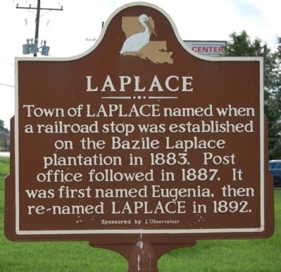 Laplace Marker. Click for full size. Laplace Marker image. Click for full size.