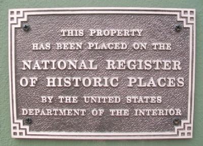 110 East Main Street NRHP Marker. Click for more information. 110 East Main Street NRHP Marker image. Click for more information.