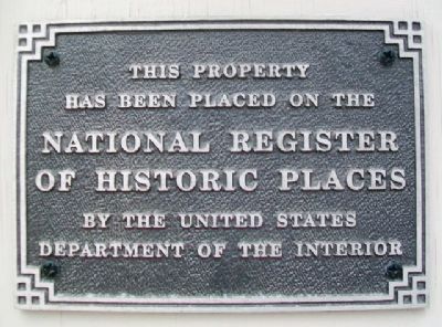120 East Main Street NRHP Marker. Click for more information. 120 East Main Street NRHP Marker image. Click for more information.