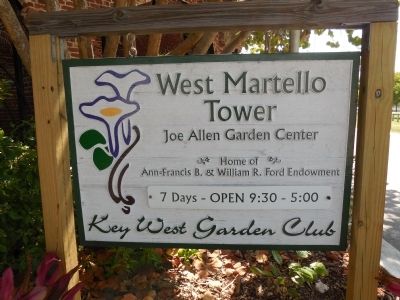 West Martello sign image. Click for full size.