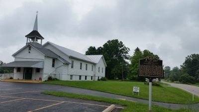 History of Alum Creek Friends Settlement Marker image. Click for full size.