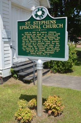 St. Stephens Episcopal Church Marker image. Click for full size.