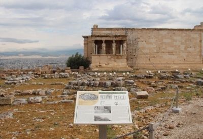 The "Old Temple" of Athena Marker image. Click for full size.