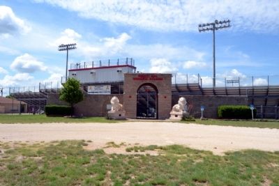 Entrance to Robert Nail Memorial Stadium image. Click for full size.
