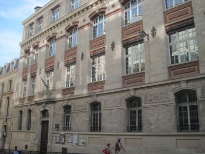Jewish Student Memorial Marker. Click for full size. Jewish Student Memorial Marker image. Click for full size.