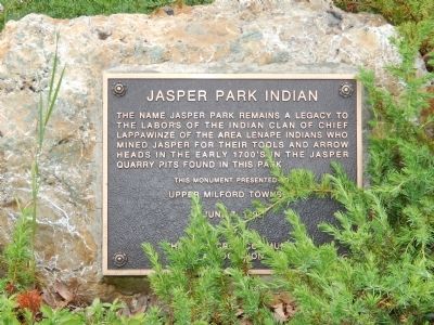 Jasper Park Indian Marker image. Click for full size.