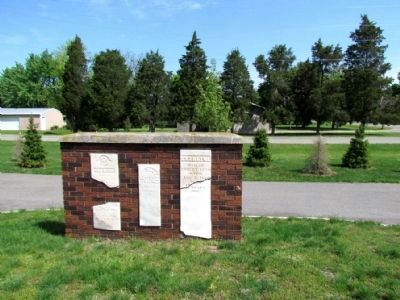 Back Side of Base of Marker. Click for full size. Back Side of Base of Marker image. Click for full size.