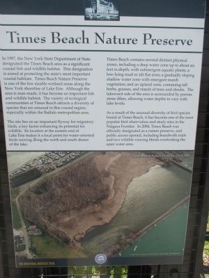 Times Beach Nature Preserve Marker. Click for full size. Times Beach Nature Preserve Marker image. Click for full size.