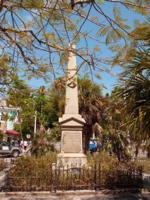 Navy Club of Key West Monument image. Click for full size.