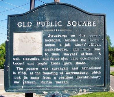 Old Public Square Marker image. Click for full size.
