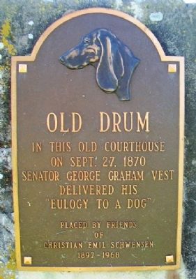 Old Drum Marker image. Click for full size.