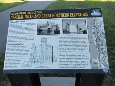General Mills and Great Northern Elevators Marker. Click for full size. General Mills and Great Northern Elevators Marker image. Click for full size.