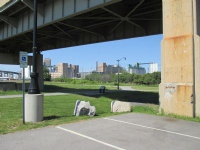 Marker is Under The Skyway image. Click for full size.