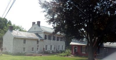 George Taylor House-rear view image. Click for full size.