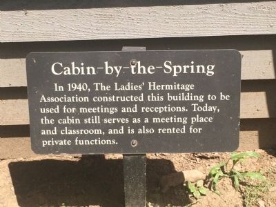 Cabin-by-the-Spring Marker image. Click for full size.