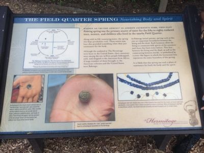 The Field Quarter Spring Marker image. Click for full size.