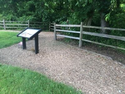 Wide view of The Field Quarter Spring Marker image. Click for full size.