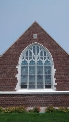"Pioneers of Christendom" Windows. Click for full size. "Pioneers of Christendom" Windows image. Click for full size.