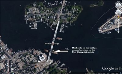 Portsmouth Memorial Bridge Marker Marker image. Click for full size.