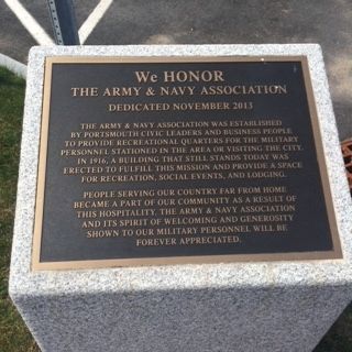 Portsmouth Veteran's Memorial Marker image. Click for full size.