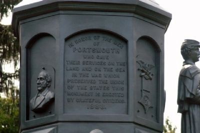 Gettysburg side inscription. Click for full size. Gettysburg side inscription image. Click for full size.