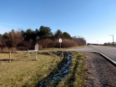 View to East Along Pierce Road (SR 4) image. Click for full size.