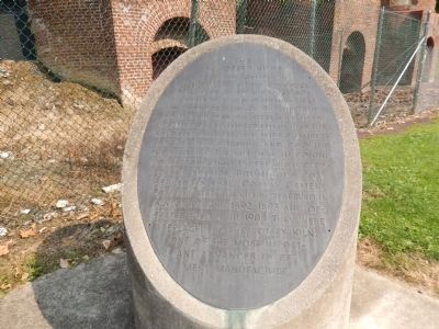 The Schoefer Kilns Marker image. Click for full size.