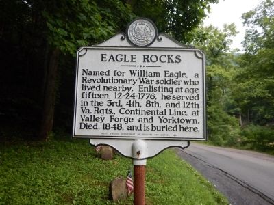 Eagle Rocks Marker image. Click for full size.