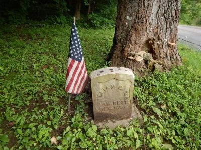William Eagle grave marker image. Click for full size.