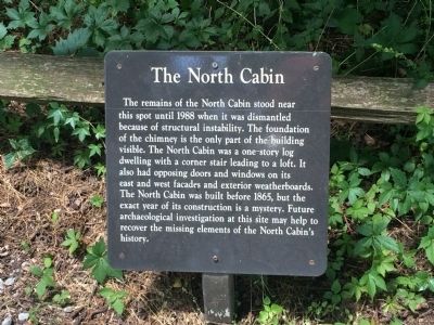 The North Cabin Marker image. Click for full size.