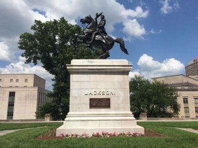 Andrew Jackson Marker. Click for full size. Andrew Jackson Marker image. Click for full size.