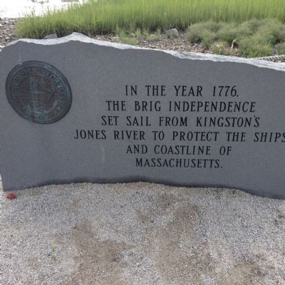 The brig Independence Marker. Click for full size. The brig Independence Marker image. Click for full size.