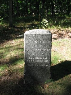 Clinton Hatcher Marker image. Click for full size.