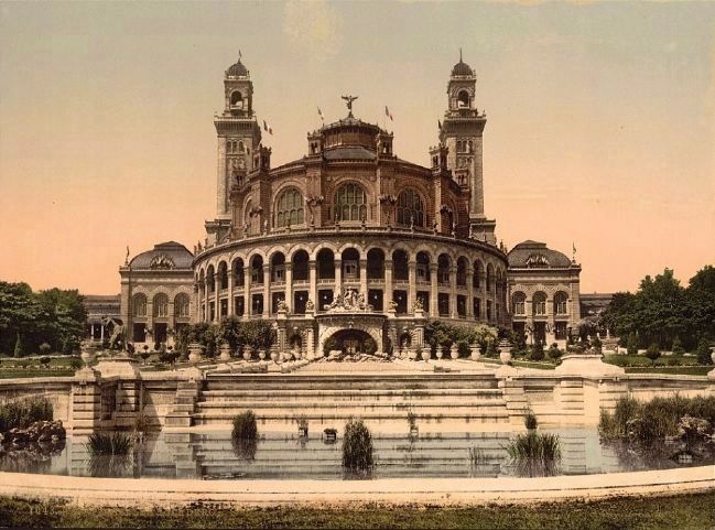 <i>The Trocadero, Exposition Universelle, 1900, Paris, France</i> image. Click for full size.