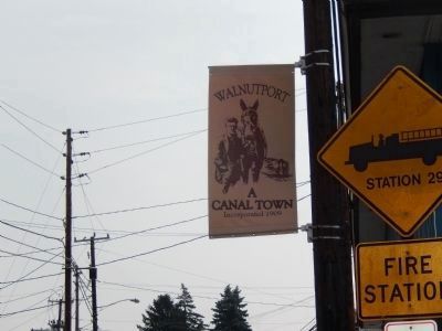Walnutport -A Canal Town Incorporated 1909-Banner image. Click for full size.