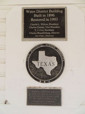Water Improvement District No. 2 office Marker. Click for full size. Water Improvement District No. 2 office Marker image. Click for full size.