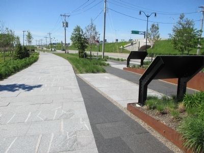 Northward, Back of Marker image. Click for full size.