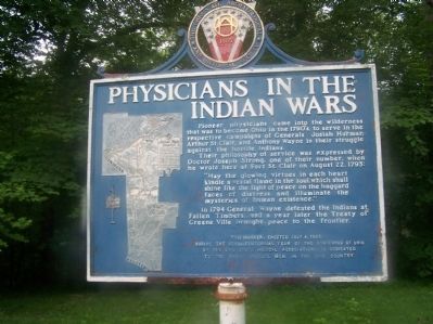 Physicians of the Indian Wars Marker image. Click for full size.